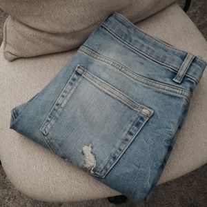 Zara Ripped Skinny Jeans